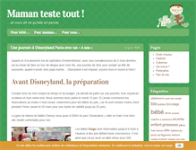 Tablet Screenshot of maman-teste-tout.com